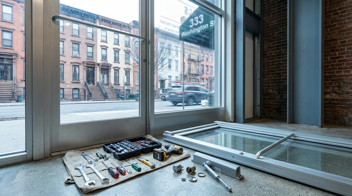 Storefront & Hardware Repair example
